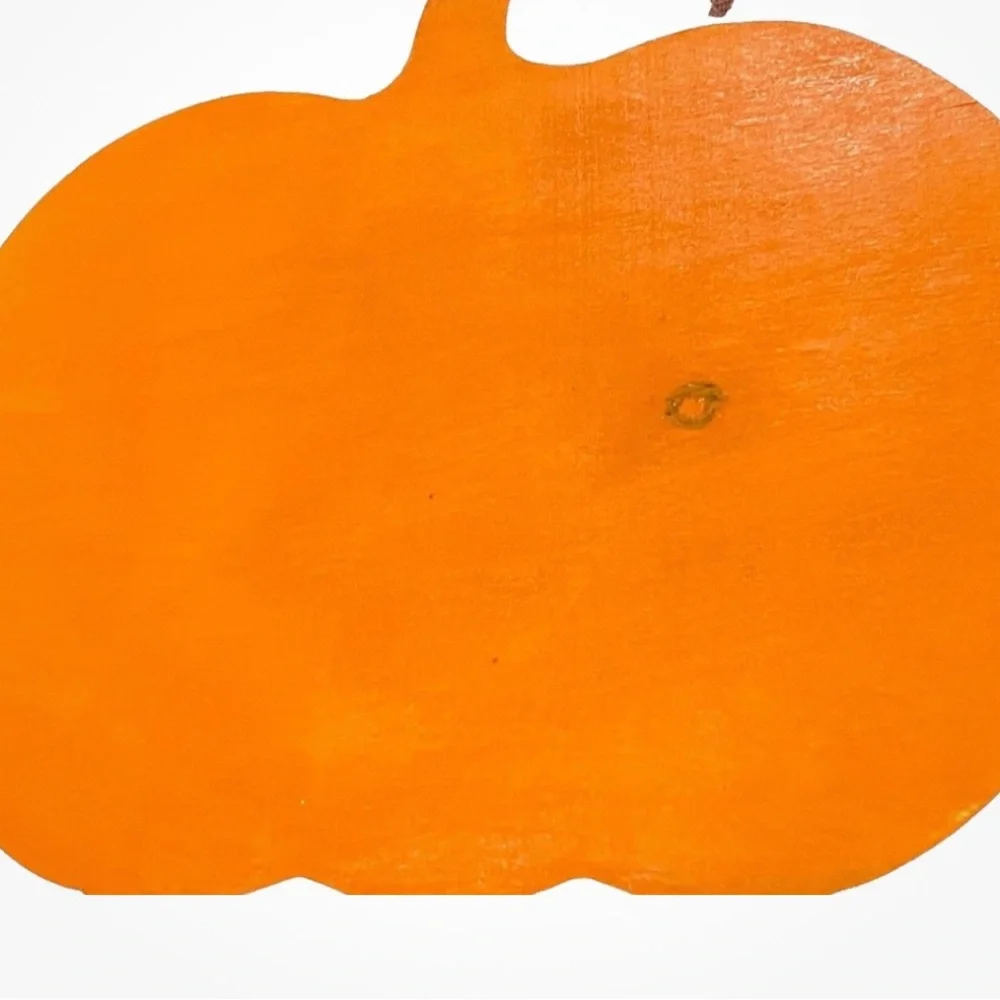 🔥🏷️Welcome Home lightweight Pumpkin wooden Pumpkin Shape Sign 12x10